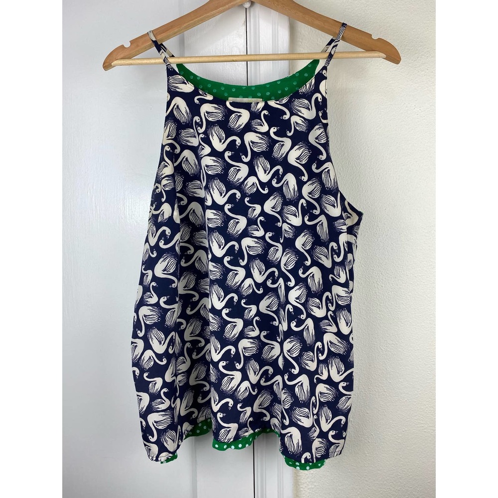 Anthropologie Porridge Size L Slit Back Tank Top